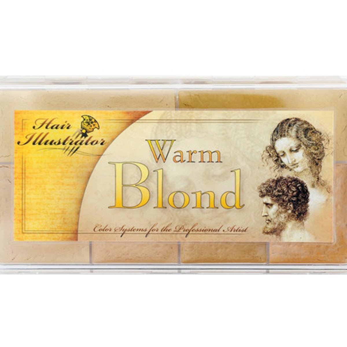 Pallette hair warm blonde 6col.