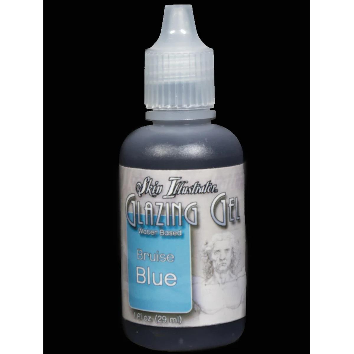 Glazing gel bruise blue