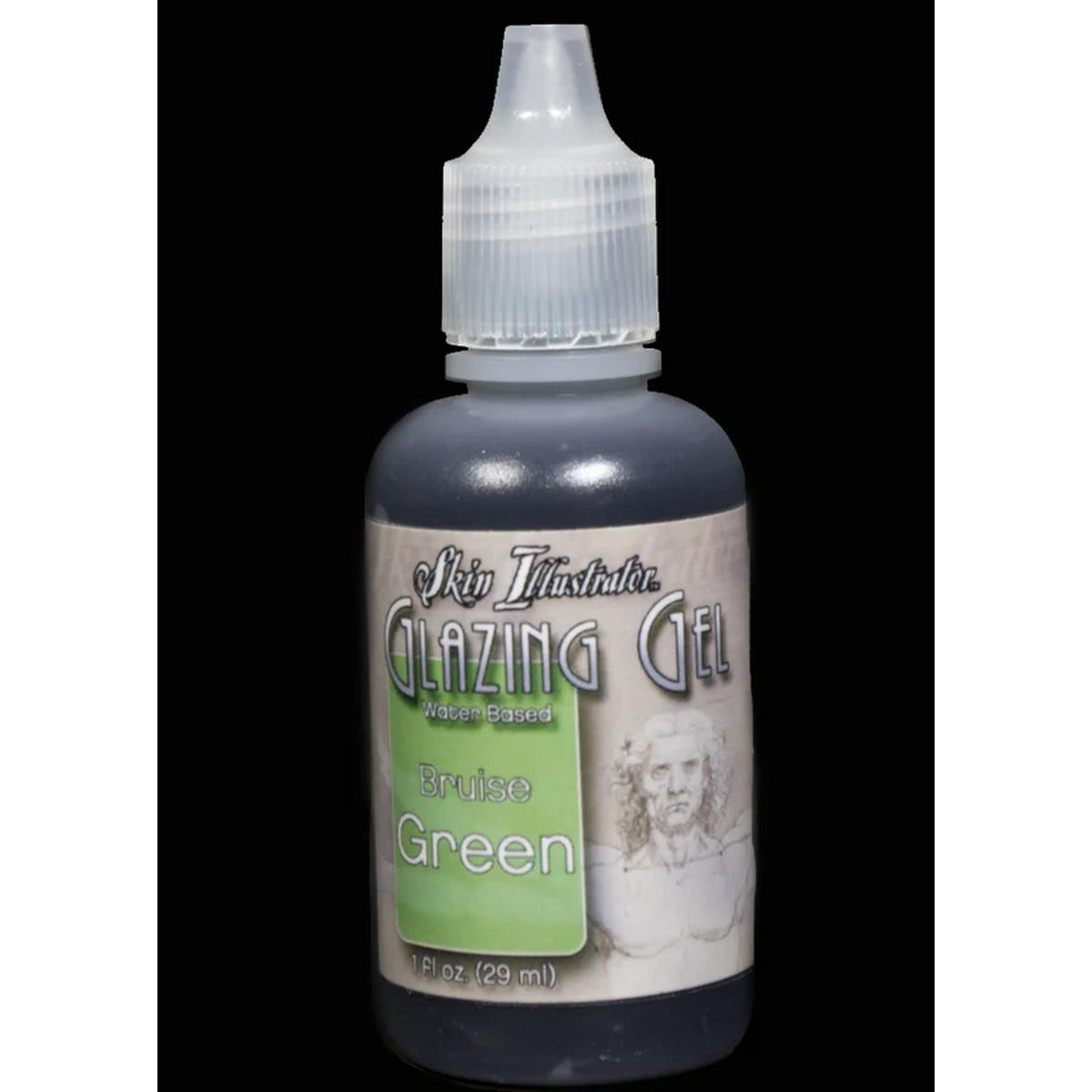 Glazing gel bruise green