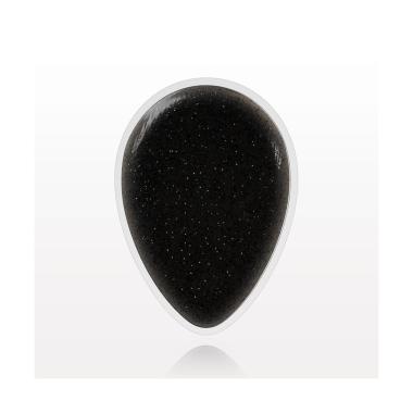 SPUGNETTA OVALE SILICONE NERA 66.7 mm