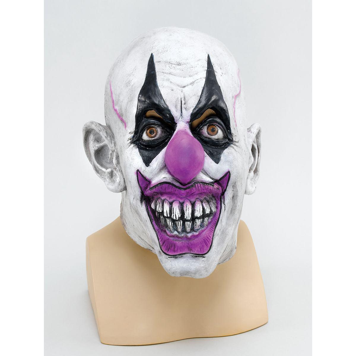Maschera clown spaventoso