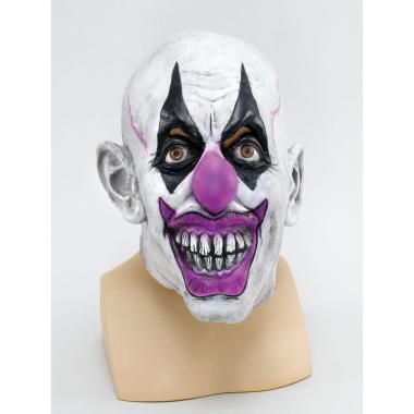 Maschera clown spaventoso